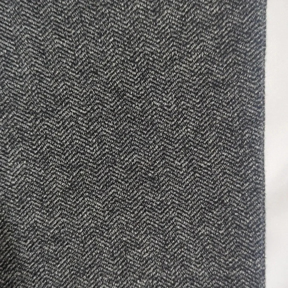 Banana Republic Herringbone Side Zip Pants, Color Black Gray Size M - Picture 12 of 14